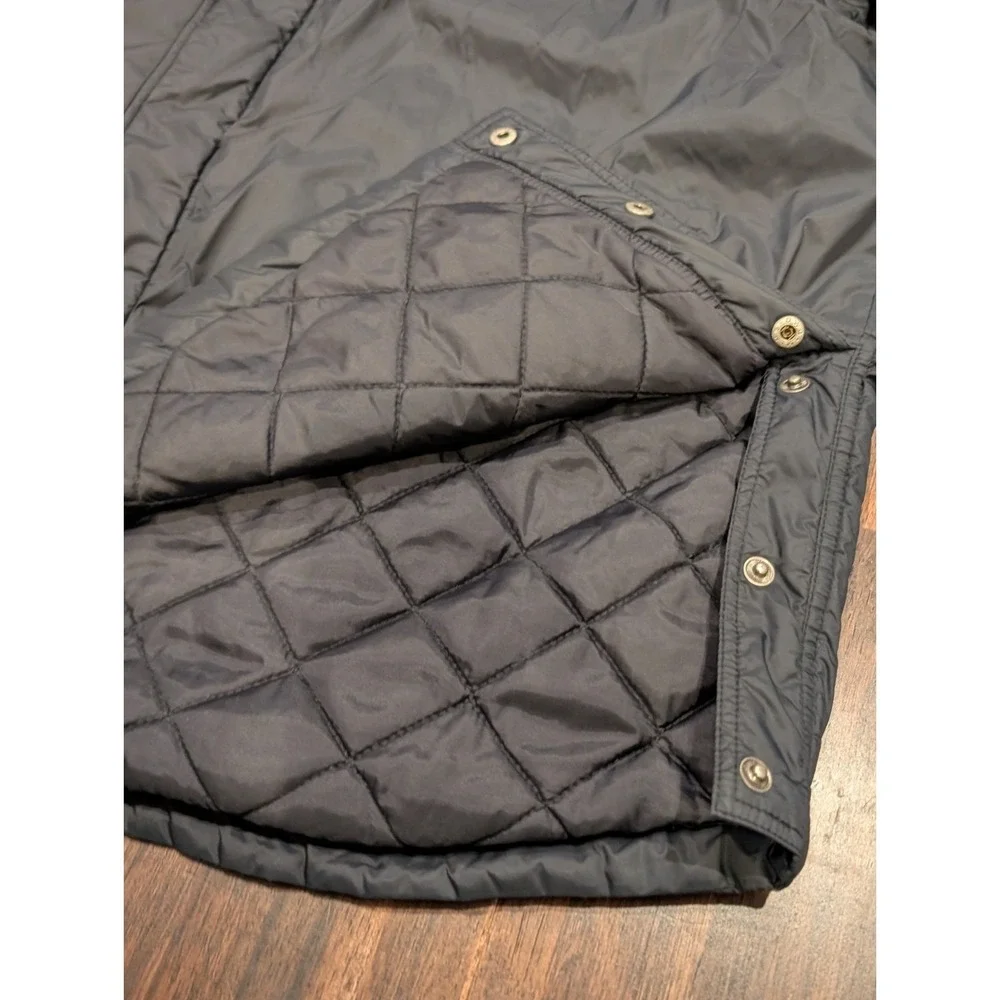 Vintage Adidas Mens XL Black Jacket Puffer Quilted Y2K Grunge‎ 1990s Oversized
